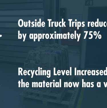 Texts highlighting the great results Hydra Specma achieved after installing a baler