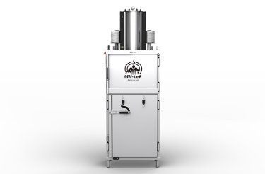 Pneumatic cardboard and plastic baler stainless steel 2205s