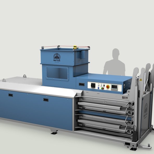 Presse à balles horizontale E819