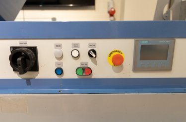 electric baler panel