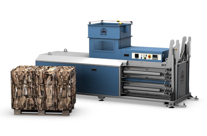 Horizontal baler E819