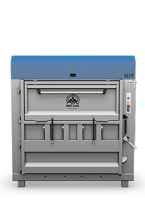 E619 Baler for cardboard